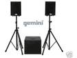 GEMINI XTR 500 Active PA System Speakers DJ Subwoofer